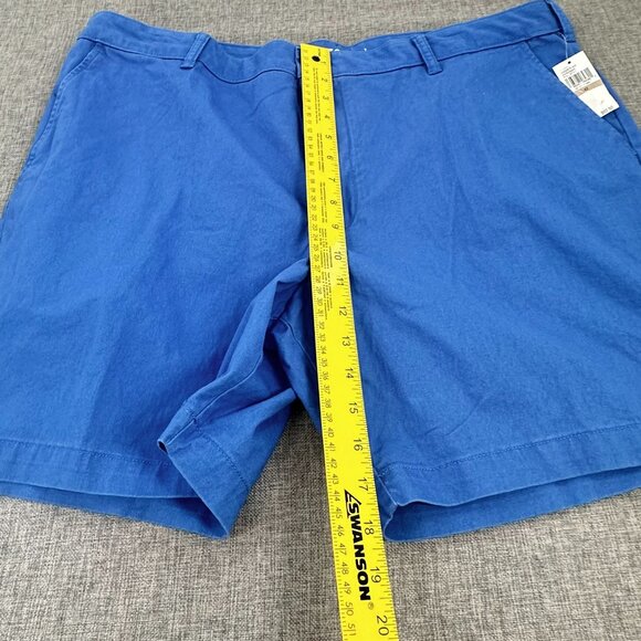 NEW! Mens IZOD Saltwater Shorts‎ Blue 42 Waist 7 inseam Stretch MSRP: $62.50 - Picture 4 of 12